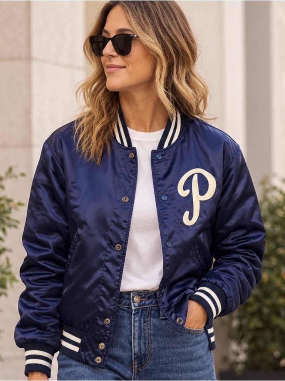 Alpha baseball jacket